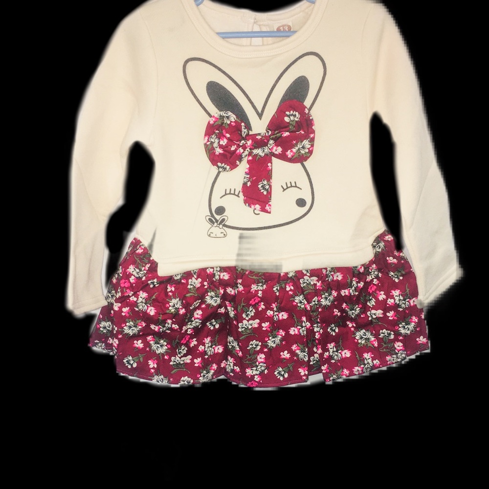 •HP!•LAST 1!•Autumn “Sweatshirt/Skirt Set” Dress• - Picture 7 of 8